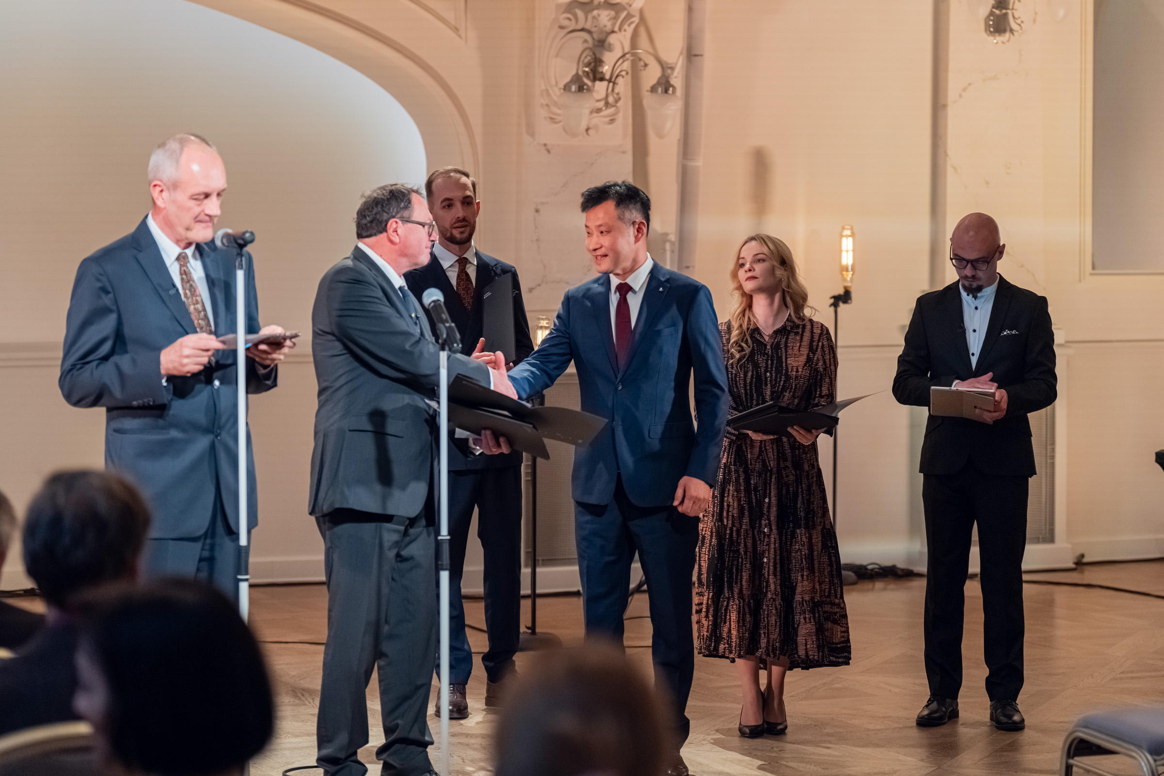 Waldemar Łyś, Frank Ravatin, Liu Zhaojun | fot. Fresh Frame
